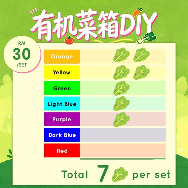 RM30 Agape Organic Vegetables Set - Image 3